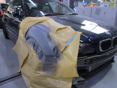 BMW　M3　E46　キズ修理