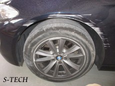 BMW,523i,5ｼﾘｰｽﾞ,F11,左ﾌﾛﾝﾄﾌｪﾝﾀﾞｰ,左ﾌﾛﾝﾄﾄﾞｱ,左ﾘｱﾄﾞｱ,左ｸｵｰﾀﾊﾟﾈﾙ,ﾘｱﾊﾞﾝﾊﾟ,ｷｽﾞ,凹み,部品交換,板金,修理,塗装,ｴｽﾃｯｸ
