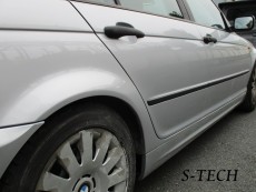 BMW,3ｼﾘｰｽﾞ,318i,E46,右ﾌﾛﾝﾄﾄﾞｱ,右ﾘｱﾄﾞｱ,右ｸｵｰﾀﾊﾟﾈﾙ,板金,塗装,ｴｽﾃｯｸ