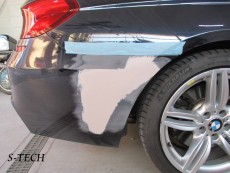 BMW,650i,F13,ﾘｱﾊﾞﾝﾊﾟｰ,擦り傷,修理,塗装,ｴｽﾃｯｸ