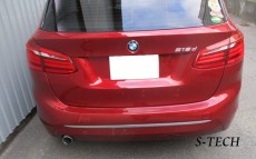 BMW,218d,ﾘｱﾊﾞﾝﾊﾟｰ,ｷｽﾞ,ﾍｺﾐ,修理,塗装,ｴｽﾃｯｸ