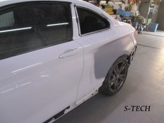 BMW,235i,F22,左ｸｵｰﾀﾊﾟﾈﾙ,ｷｽﾞ,ﾍｺﾐ,板金,塗装,修理,ｴｽﾃｯｸ