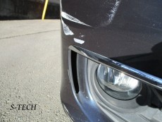 BMW,320d,F30,ﾌﾛﾝﾄﾊﾞﾝﾊﾟｰ,ﾍｯﾄﾞﾗｲﾄ,ｷｽﾞ,変形,ﾊﾟｰﾂ,交換,塗装,修理,ｴｽﾃｯｸ